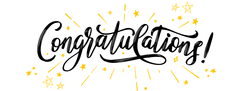 Congratulations!